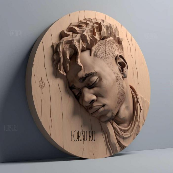 XXXTentacion 2 3d stl модель для ЧПУ